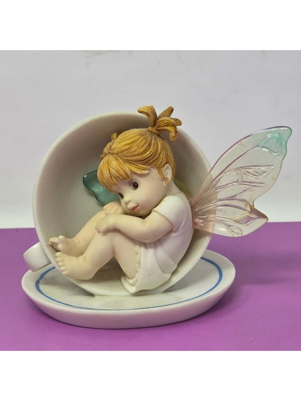 My Little Kitchen Fairies My Little Cup Of Tea Fairy Figurine G.G. Santiago2001